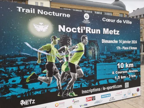 Nocti'Run : le premier rendez-vous de l’année pour les sportifs à Metz