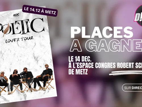 Concert : vos places pour aller voir les Poetic Lover