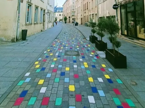 Nancy : 30 000 pavés colorés ce week-end 