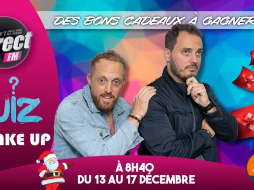 Le Quizz du Wake Up revient cette semaine !