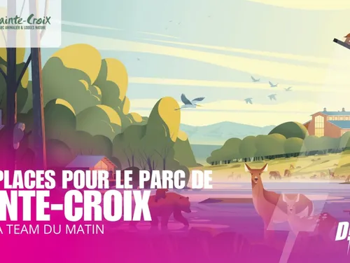 Gagnez vos places pour le Parc Animalier de Sainte-Croix avec...