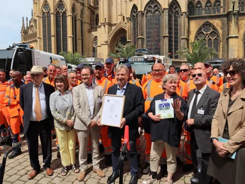 Label éco-propre : la ville de Metz décroche sa 5e étoile ! 