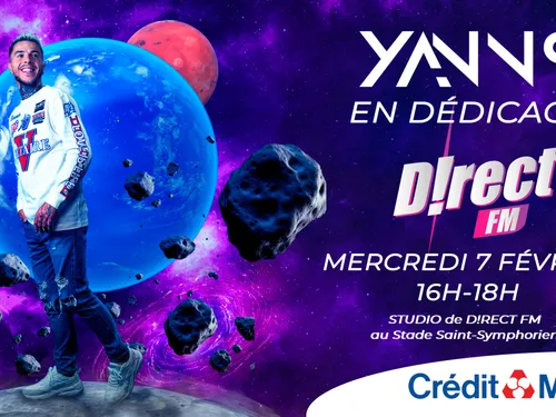 Evènement : Yanns en séance de dédicace à D!RECT FM.