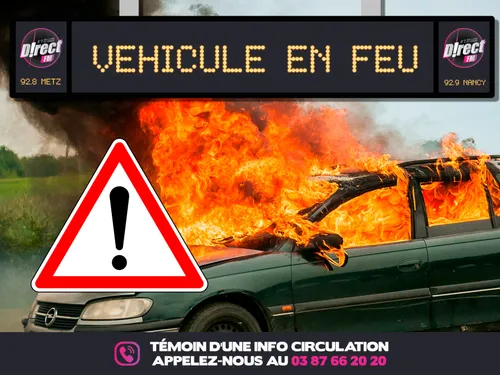Camion en feu sur l’A31 : plusieurs kilomètres de bouchon au niveau...