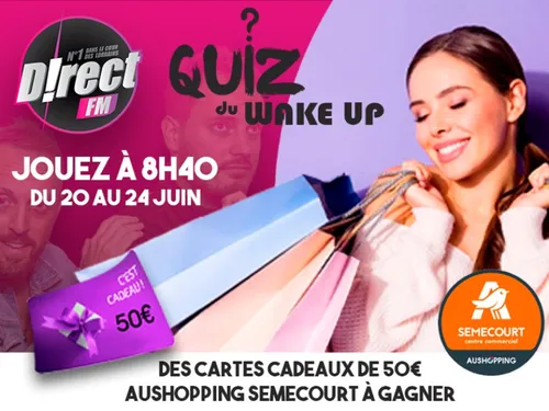 Commencez bien les soldes avec le Quizz du Wake Up