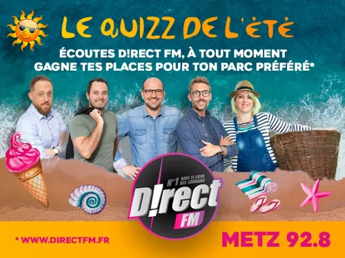 Le Quizz de l'été sur D!RECT FM !