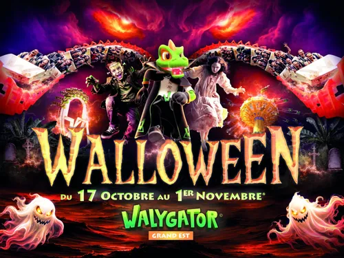 Gagnez vos places pour Walloween à Walygator avec Direct FM