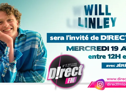 WILL LINLEY invité de JEREMY KA sur D!RECT FM