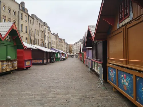 Les chalets de Noël font leur retour à Metz