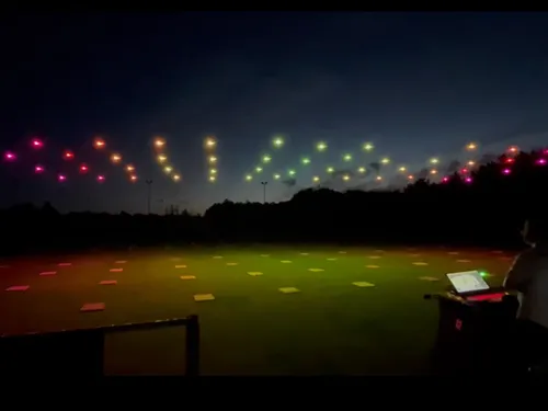 [VIDEO] LE PREMIER SHOW DE DRONES LUMINEUX À METZ !