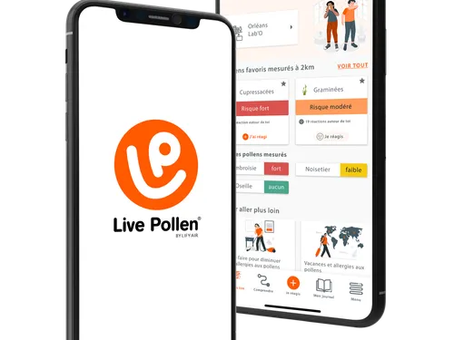Live Pollen : l’application préférée des allergiques ! 
