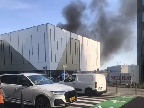 Metz. Des explosions et un incendie à proximité du Muse 