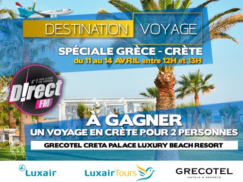 Destination voyage revient pour une émission spéciale Grèce – Crète