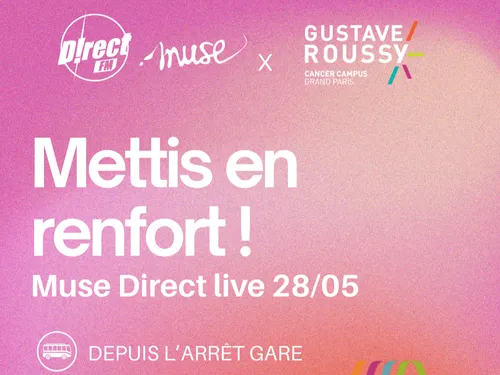  Des METTIS en renfort pour le concert MUSE DIRECT LIVE !