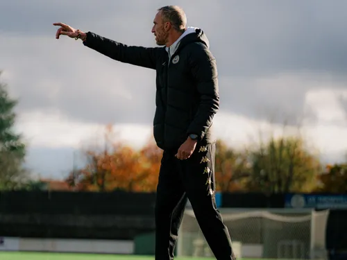 Julien François : l'entraîneur de l'Union sportive Thionville...