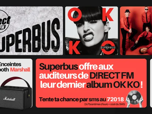 Musique : tentez de gagner le dernier album de « Superbus »