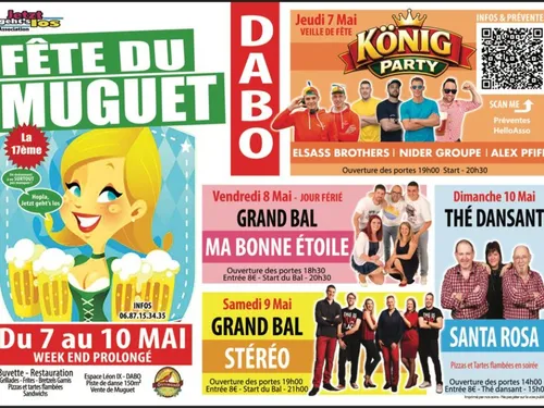 FETE DU MUGUET DU 7 AU 10 MAI A DABO