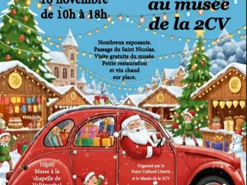 MARCHE DE NOEL A TROIS FONTAINES LE 16 NOVEMBRE
