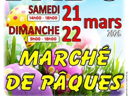 MARCHE DE PAQUES LES 21 ET 22 MARS A DABO