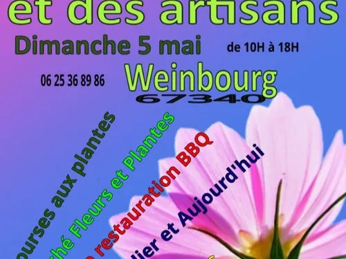 FETE DES JARDINIERS A WEINBOURG LE 5 MAI