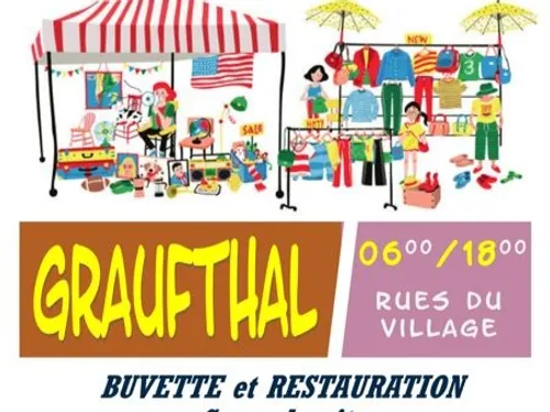 MARCHE AUX PUCES A GRAUFTHAL LE 14 JUILLET