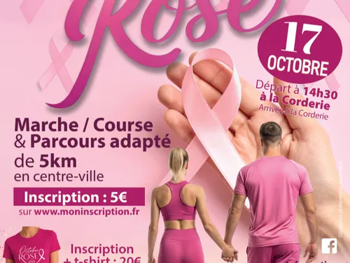 PARCOURS ROSE A SARRE UNION LE 17 OCTOBRE