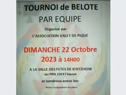 Tournoi de Belote Kintzheim