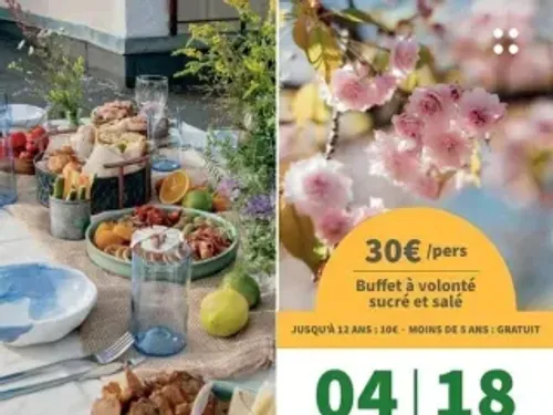 “Brunchons dans un esprit champêtre !”