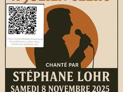 Spectacle Ma préférence à Julien Clerc