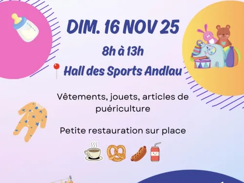ANDLAU : Bourse Petite Enfance le 16/11/2025
