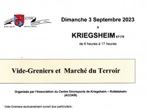 Vide-Greniers et Marché du Terroir 