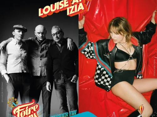 Louise Attaque et Izïa à la Foire aux Vins de Colmar