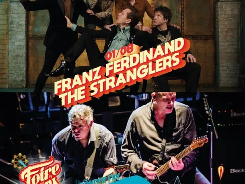 Franz Ferdinand et The Stranglers à la Foire aux Vins de Colmar