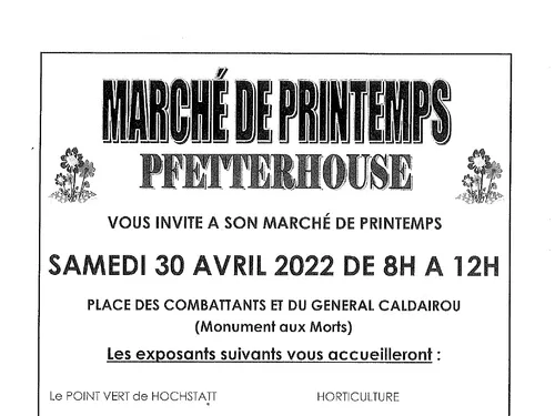Marché de Printemps