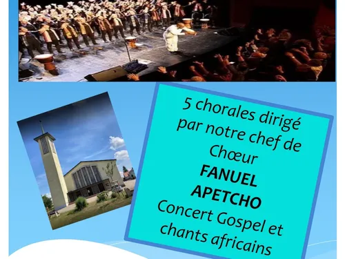 Concert gospel et chants africains