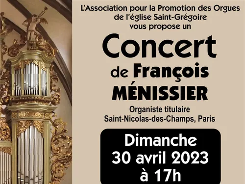 Concert de François Ménissier 