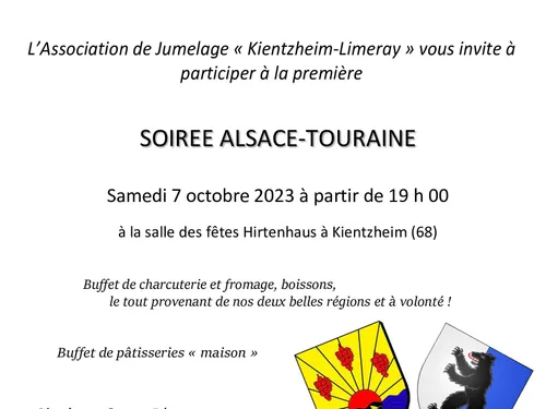 Soirée ALSACE - TOURAINE