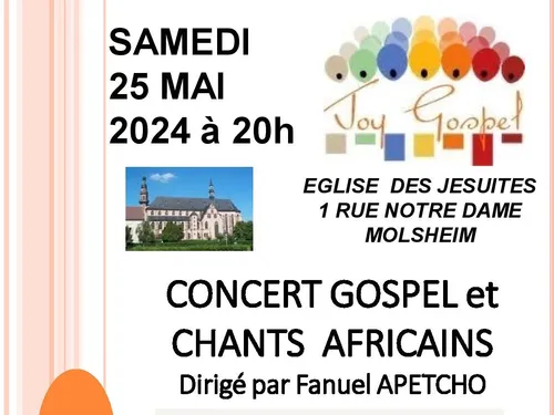 Concert Gospel et Chants Africains 