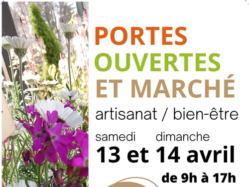 Porte Ouvertes et Marché Artisanat et bien -être 