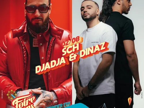 SCH et Djadja & Dinaz en concert à la Foire aux Vins de Colmar