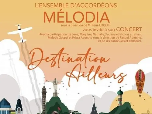Concert-spectacle intitulé "Destination ailleurs"