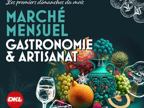 Marché mensuel gastronomie & artisanat