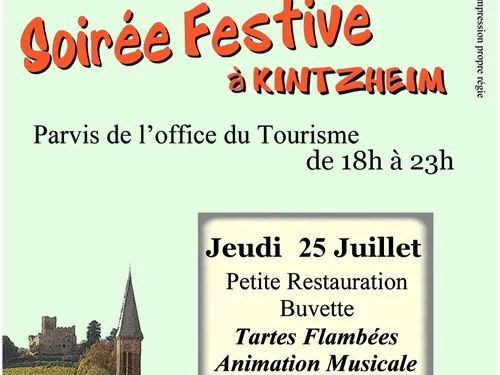 Soirée Festive à Kintzheim