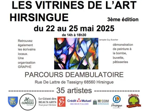 Les vitrines de l'art