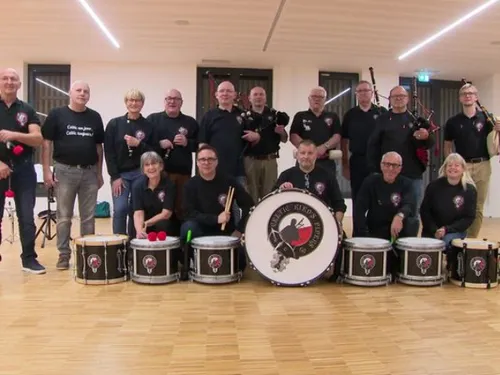 Concert des Celtics Ried's Pipers et la fanfare des hussards d...