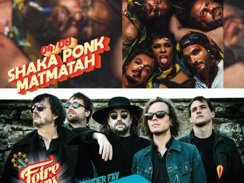 SHaka Ponk et Matmatah à la Foire aux Vins de Colmar