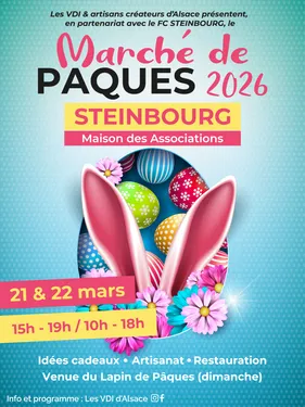 STEINBOURG : marché de Pâques 