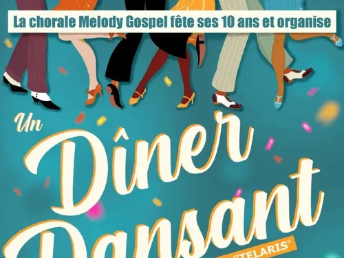 Dîner dansant à l'occasion des 10 ans de la chorale Melody Gospel...