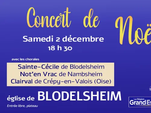 CONCERT 3 CHORALES BLODELSHEIM