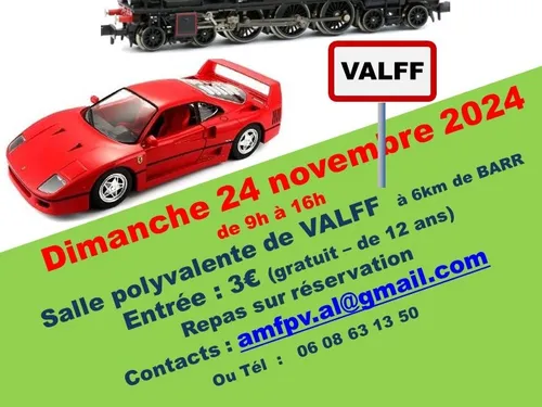 Bourse d'échange Miniatures Autos et Trains 